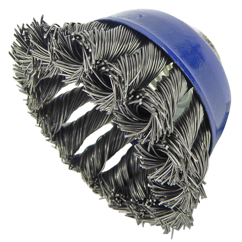 65mm Wire Twist Knot Cup Brush M10